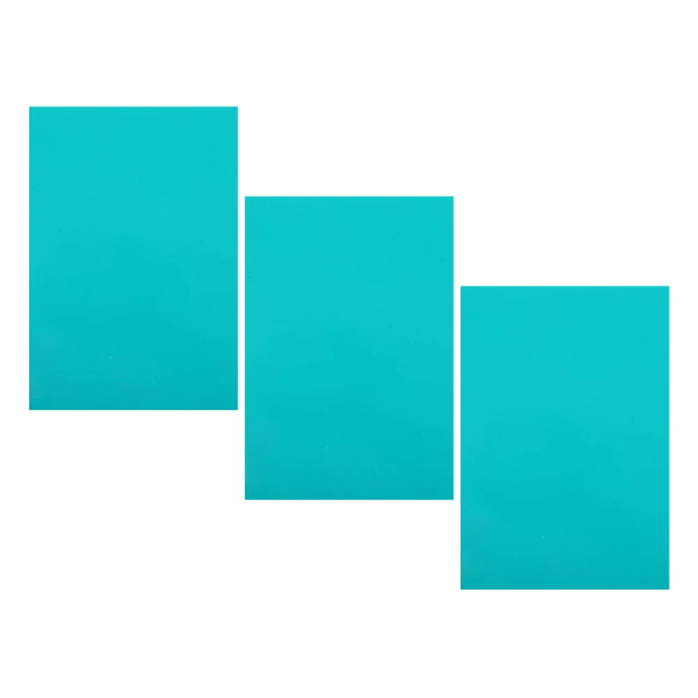 3pcs Carving Boards Engraving Material A5 Rubber Plate Block Printing Child Crafts PVC Mats Handcraft Non Slip Craft