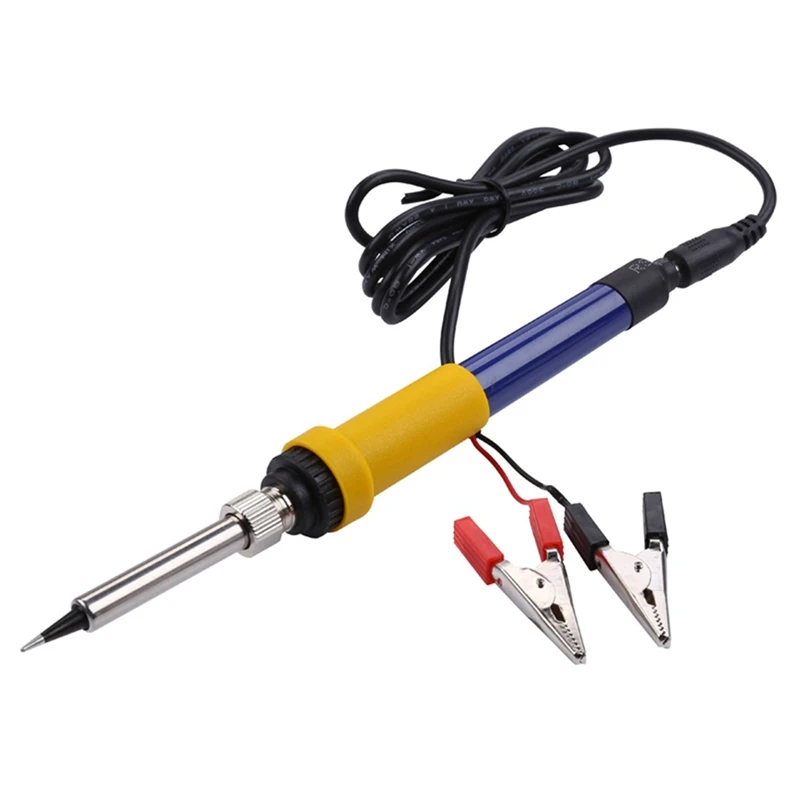 ABBO-DC 12V Portable Soldering Iron Low-Voltage Car Battery 60W Welding Rework Repair Tools