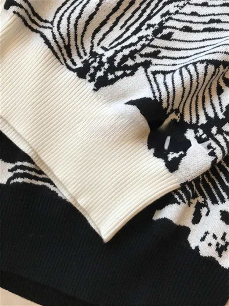 Vestido largo de punto sin mangas para mujer, suéter Vintage de gran tamaño, Y2k, invierno, Otoño, 2023
