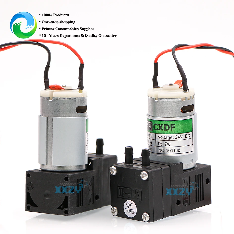 DC 24V Air Pump for Gongzheng Infiniti Crystaljet Liyu Flora Inkjet Printer Negative Pressure Pump Micro Vacuum Pump
