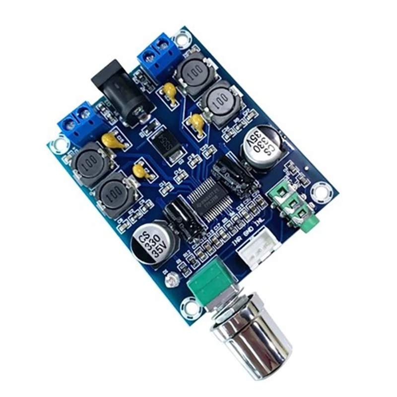 RISE-TPA3118D2 плата цифрового усилителя мощности 2,0, двухканальный Hi-Fi динамик 2X45W, Плата усилителя мощности