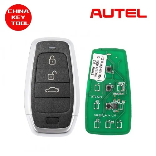 Autel IKEYAT003BL Independent Universal Smart Remote Key 3 Buttons