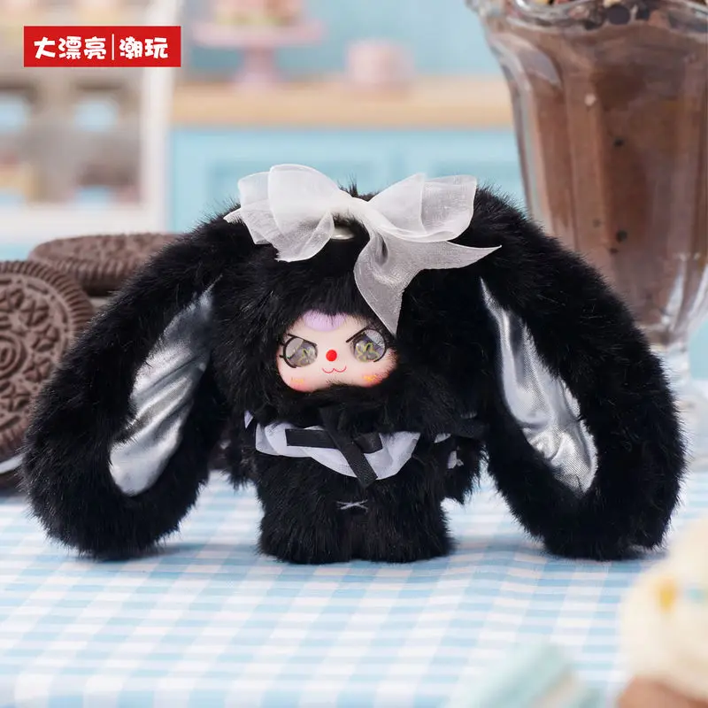 

Baby Three Blind Box Vinyl Rabbit Pendant Floppy Ear Stuffed Pocket Rabbit Series Bag Decor Surprise Gift For Adult Collectors
