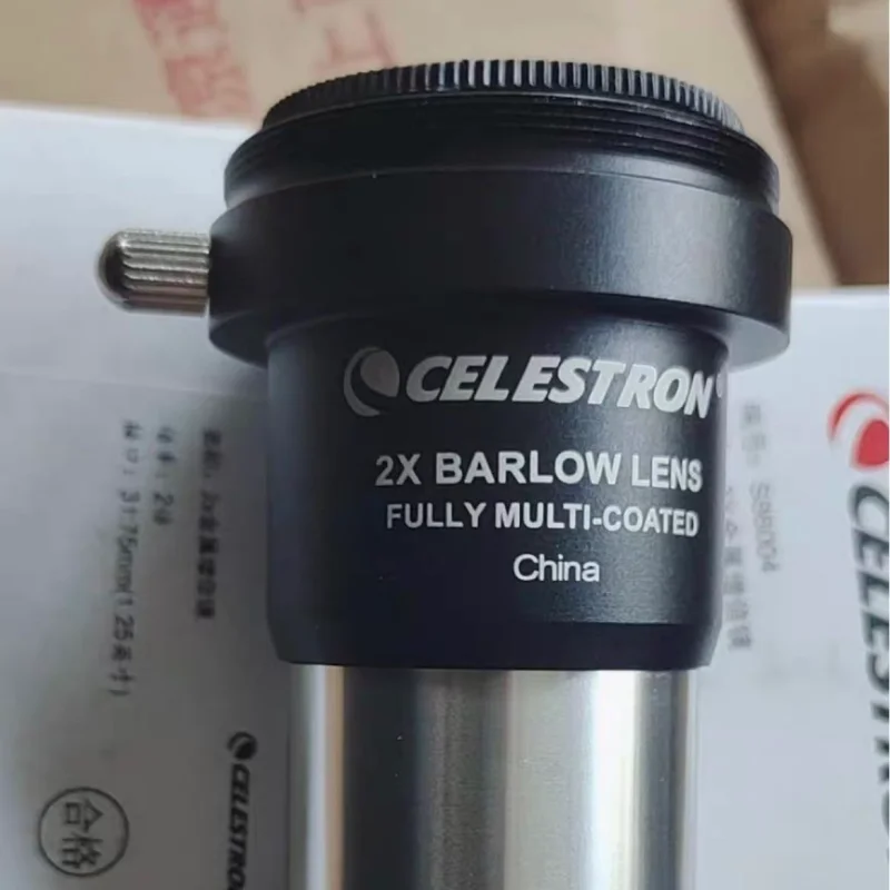 Celestron Barlow  Eyepiece 2x Barlow  Lens Eyepiece 1.25 Inch  Insert The 2x Barlow Lens Between The Eyepiece view 5