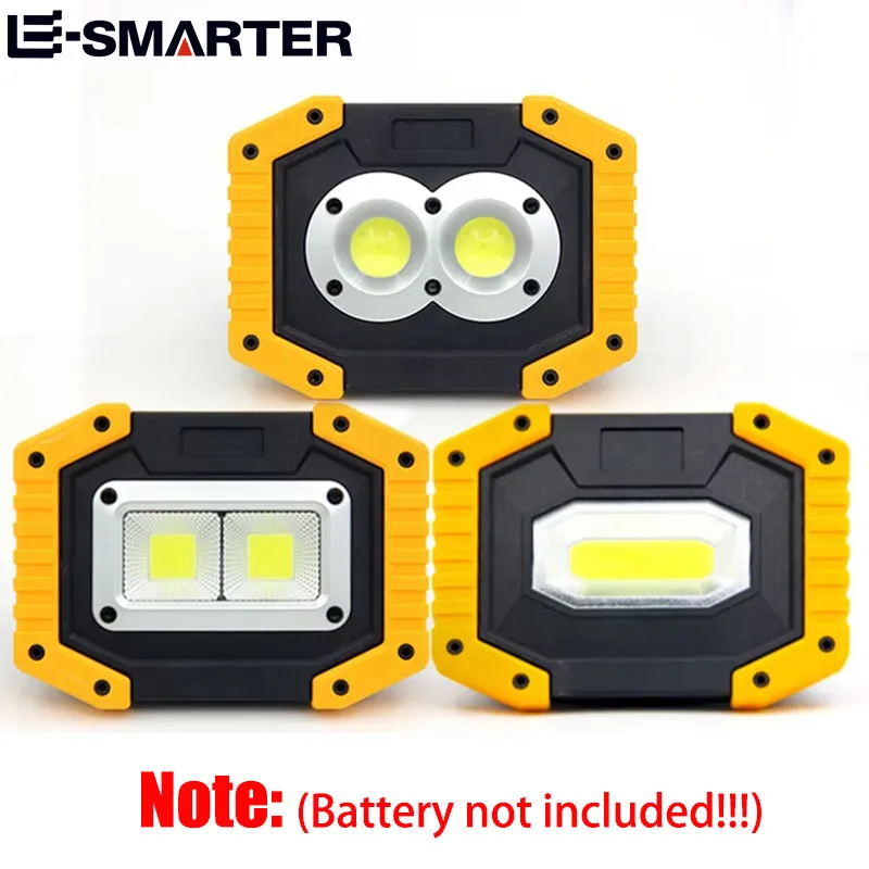 Multi-functional Portable USB Charging Floodlight LED Working Light Emergency Night Market Light