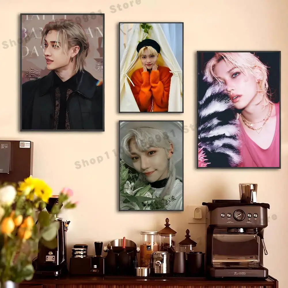 Felix L-Lee Yong-bok Poster Sticker Classic Art Painting for Home Bedroom Cafe Office Wall Decor