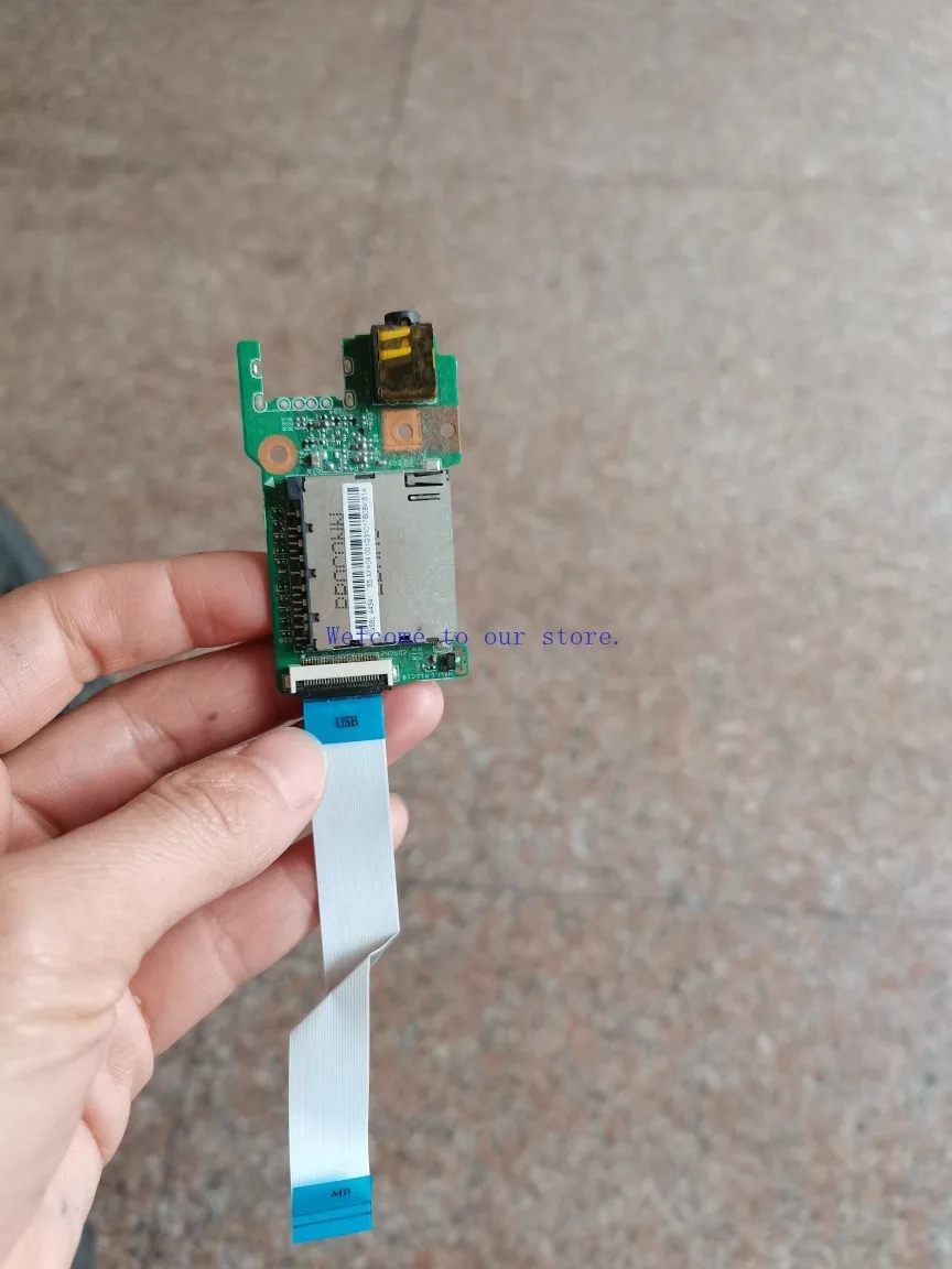 Original Laptop Audio Jack Card Reader Board For Lenovo G480 G485 G580 G585 LS-7986P NBX00011K00 I/O Small Board