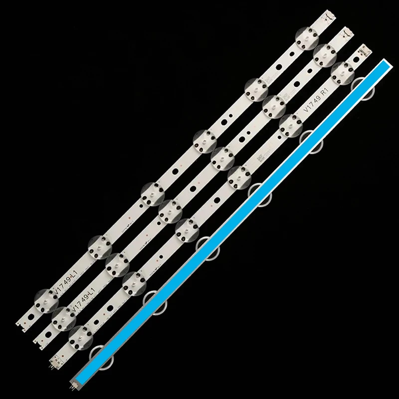 4/8PCS LED strip For Led strip 49uj670v LG 49UV340C 49UJ6565 49UJ670V 49 V17 ART3 2862 2863 6916L-2862A 6916L-2863A V1749L1