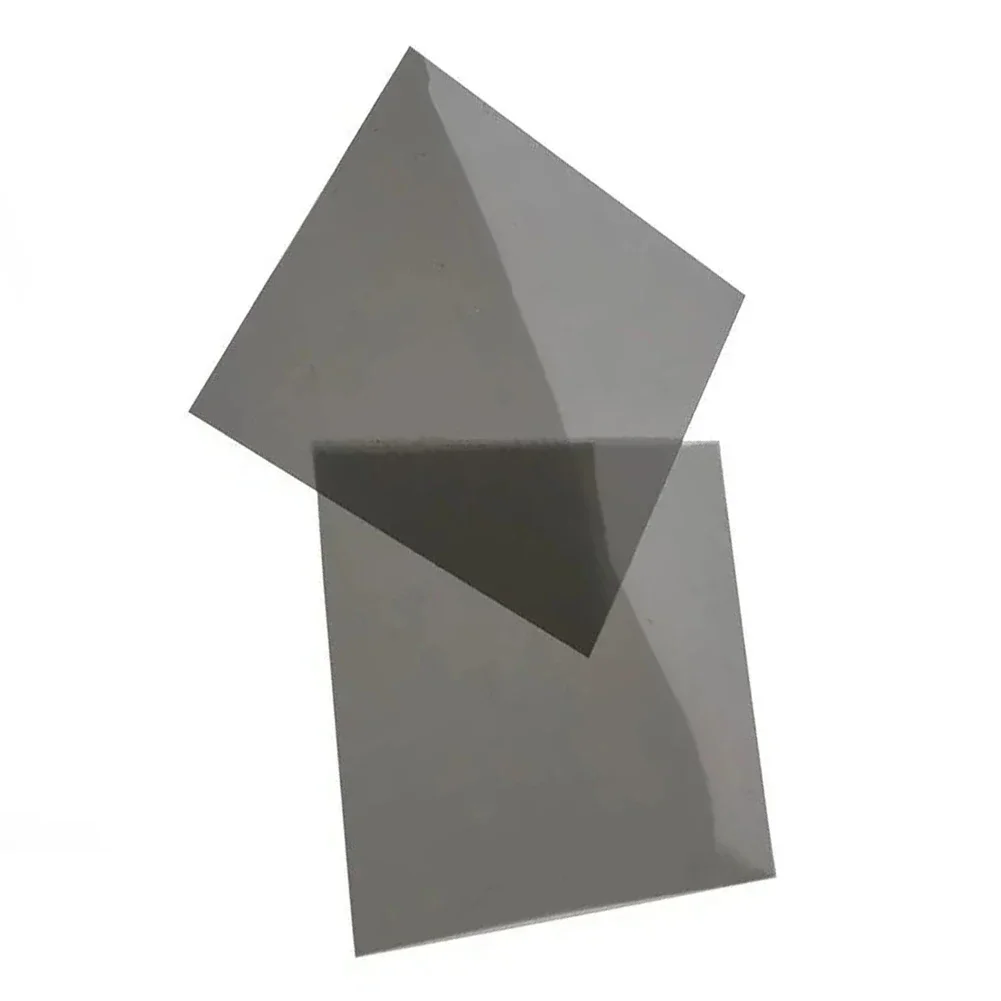 LCD Repair Tool Gray Polarizing Film Custom Cut Thin Plastic Sheet For LCD Display Repair For Vehicle Dashboard