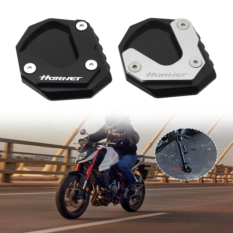 

Kickstand Foot Side Stand Extension Pad Support Plate Enlarge Stand For Honda CB 750 Hornet 2023 Motorcycle CB750 Accessories