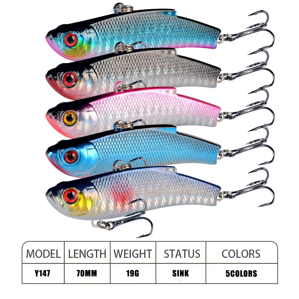 Señuelos VIB Crankbait Wobbler para pesca artificial deportiva - imagen 2