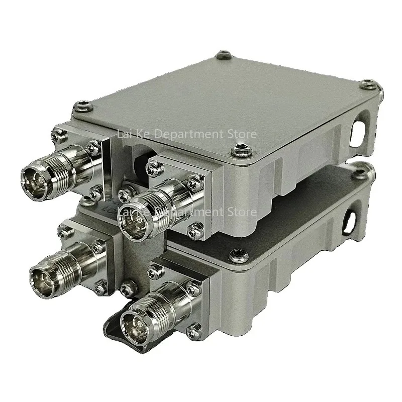 Diplexer de banda baixa 250W Diplexer de potência média com 43 conectores 10 fêmeas filtro combinador RF grau à prova d'água IP67