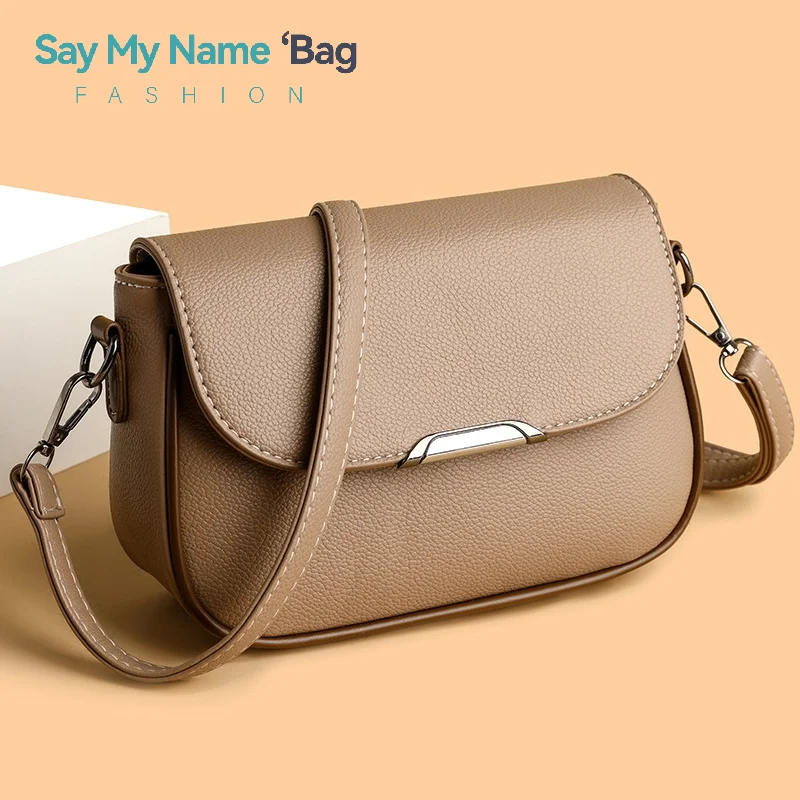 

Сумки на плечо из искусственной кожи для женщин, модная сумка через плечо с клапаном, роскошная сумка-мессенджер контрастного цвета, кошелек для покупок