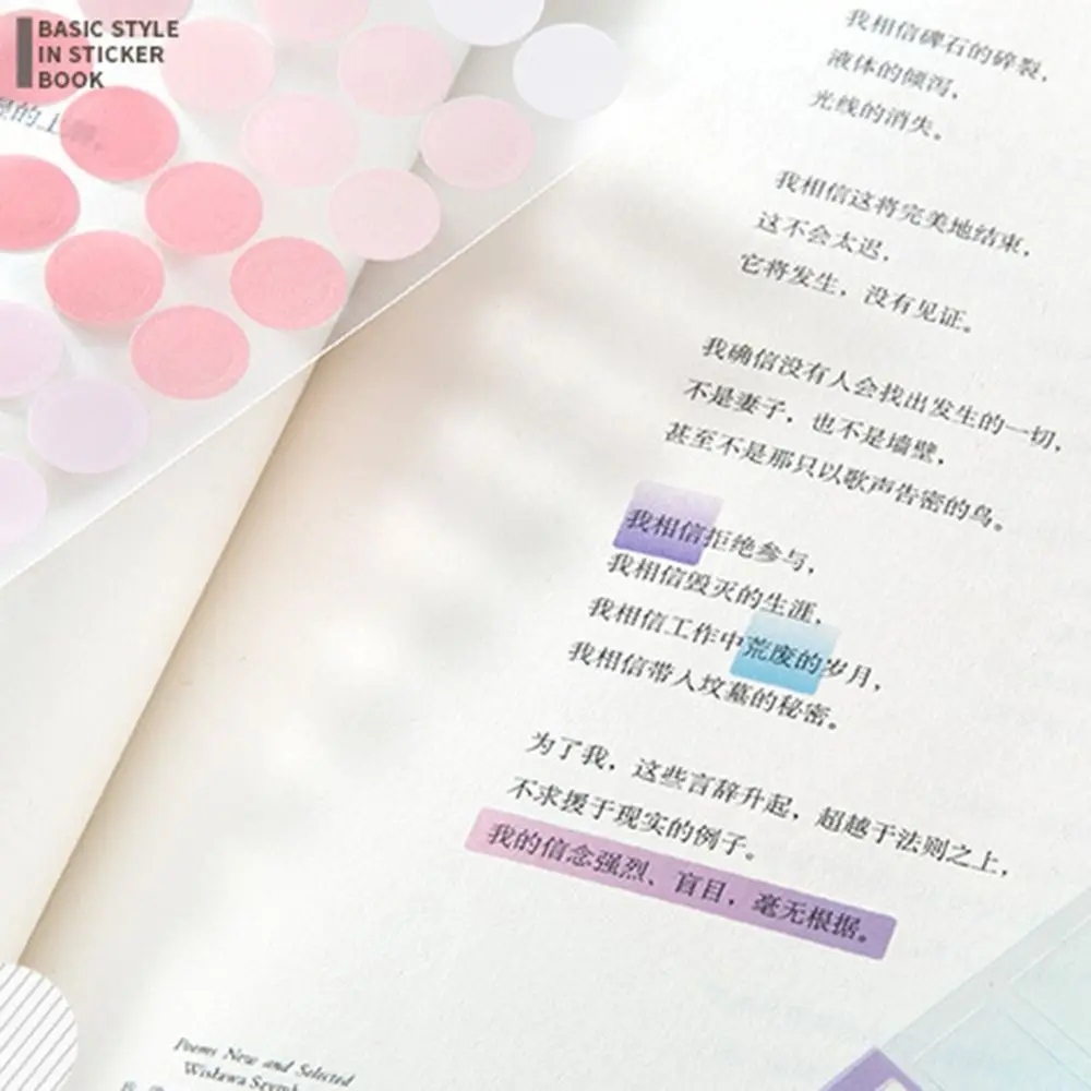 30 folhas bonito scrapbook adesivos auto adesivo criativo diy adesivo decorativo simples kawaii mão livro livro adesivos