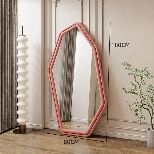 Vintage Art Mirror Makeup Full Modern Standing Bathroom Shower Garden Irregular Mirror Compact Spiegel Wand Decoracion Pared