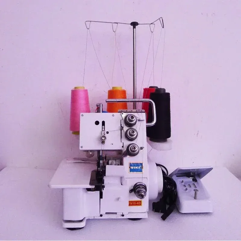 New 180W/250W/300W Household Four-thread Lockstitch Sewing Machine 220V Overlock Sewing And Electric Overlock Sewing Machine