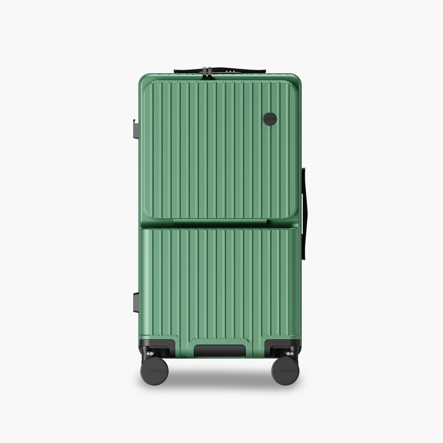 Large Capacity Front‑Opening Trolley Luggage Combination Lock Travel Suitcase for Men Women Students Carry‑on Boarding Case