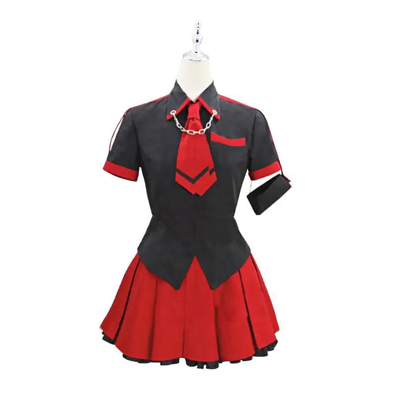 Anime Blood-C Cosplay Kisaragi Saya Cosplay Costume Girl Dress Uniform Women's Daily School Uniform Halloween Custom Made view 6