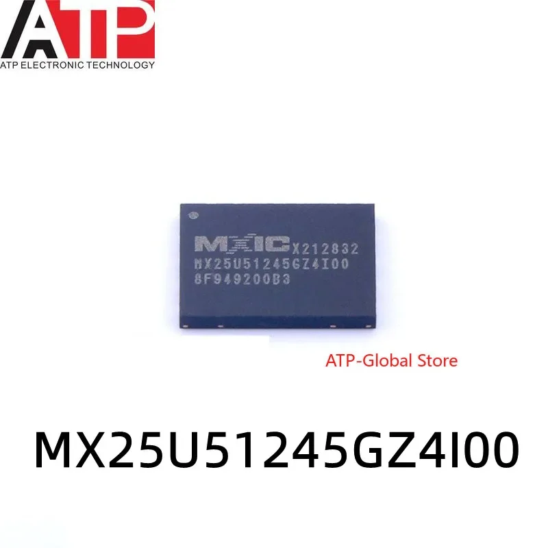 

5 шт. MX25U51245GZ4I00 MX25U51245GZ4100 MX25U51245 WSON8 оригинальный инвентарь встроенных микросхем