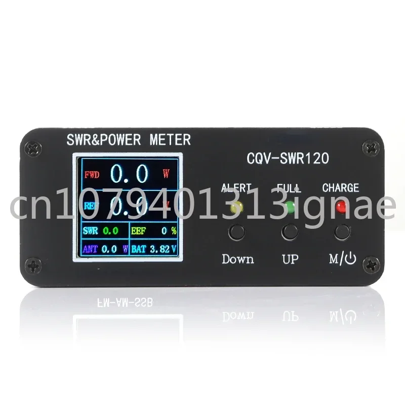 

CQV-SWR120 120W SWR & Power Meter High Standing Wave Alarm Function Full Color HD Display FM-AM-SSB