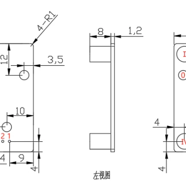 UWB Base Station Single Station 2D PDOA 360 Degree Electronic Fence Following Anti Loss TWR Anti-collision Chasing Light