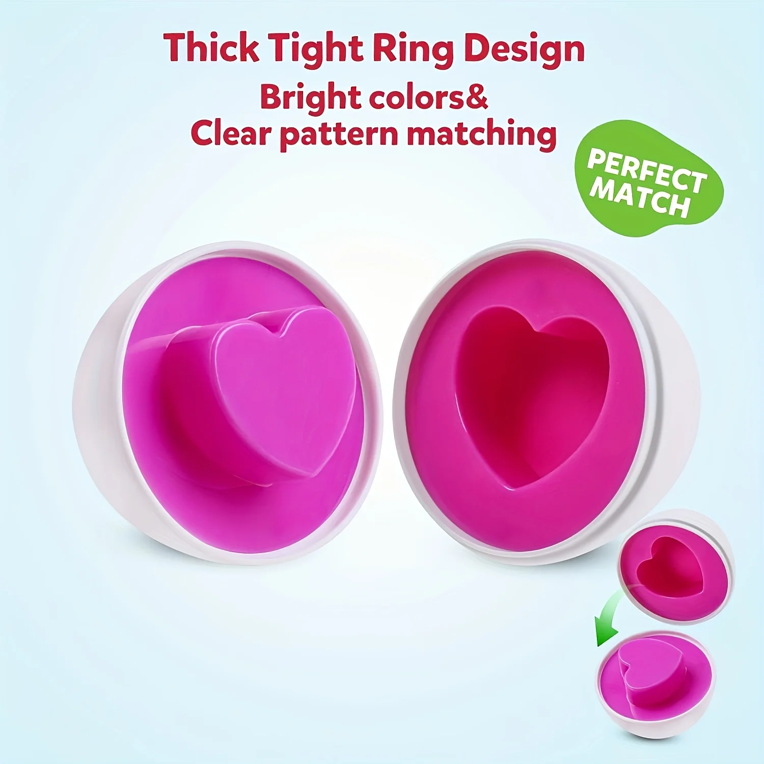 Jouet éducatif assorti pour la petite enfance, 12 pièces, œufs de démontage simulés, jouet de remplissage d'œufs, jouets pour bébé, cadeau de pâques