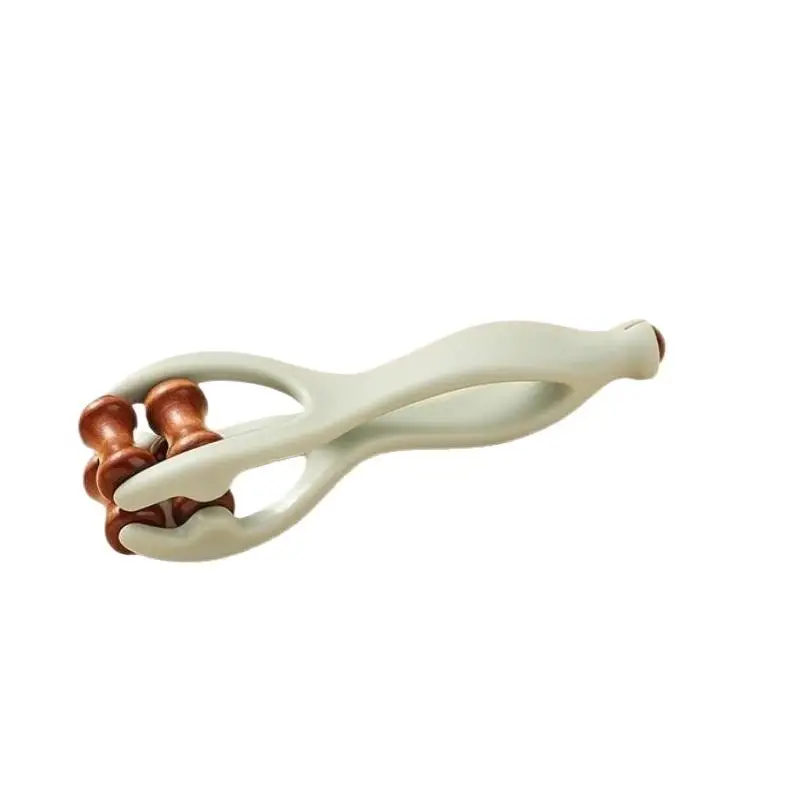 {H} Wooden Finger Massage Roller Multifunctional Thumb Joint Press Massager Stretching Exercise Tools Perfect Gifts
