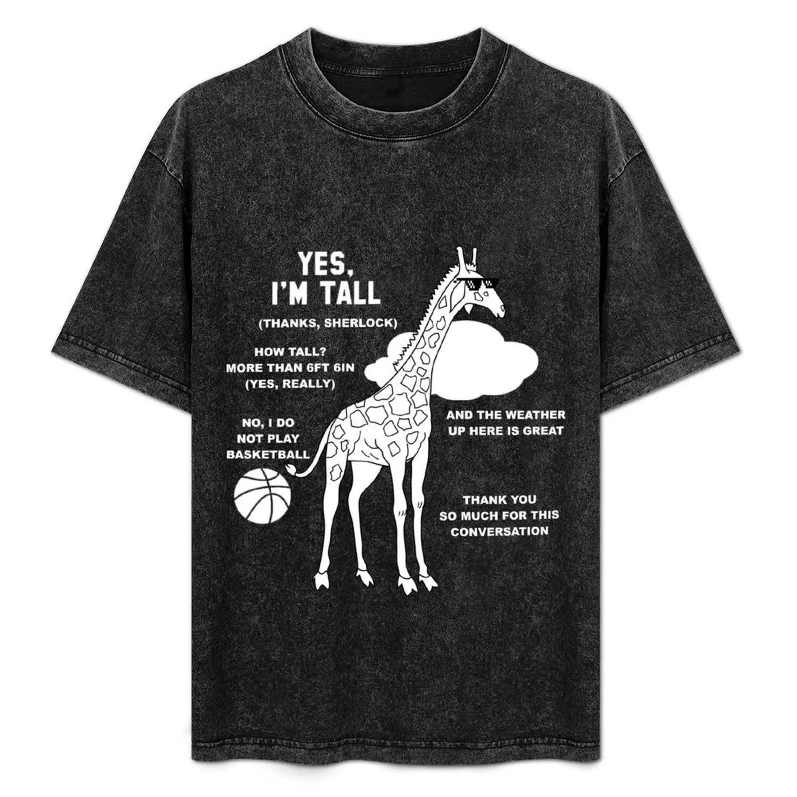 

Tall People's Funny Small Talk T-Shirt Thanksgiving Day Tee Top