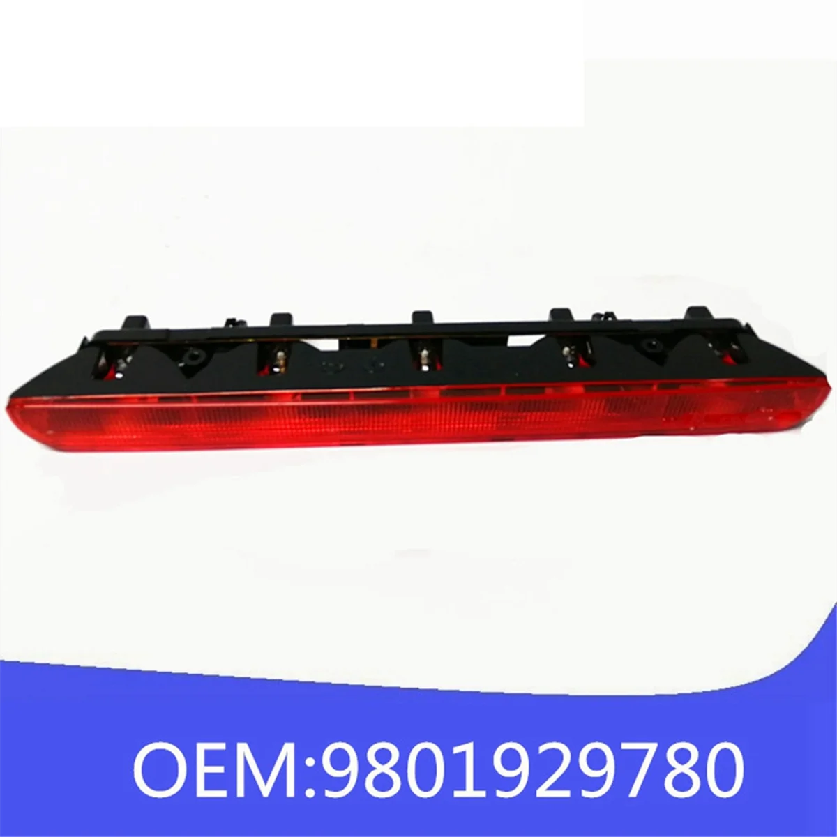 9801929780 Third 3Rd Brake Light LED Stop Lamp Tail Light for 206 207 208 C2 C3 6350K5