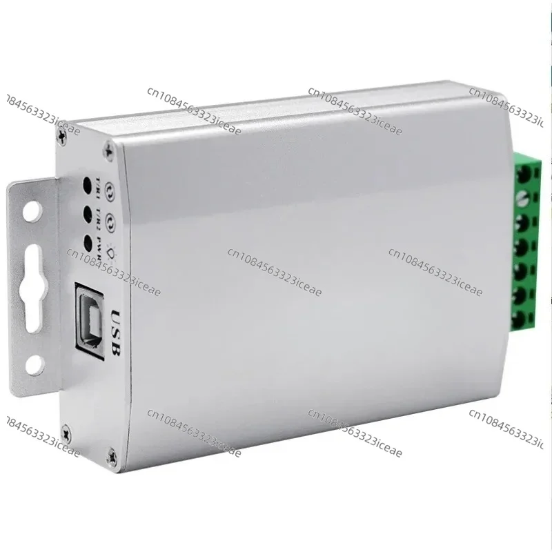 UT-8102 Industrial USB to Dual RS232 Converter, Photoelectric Isolation Serial Adapter with Surge Protection
