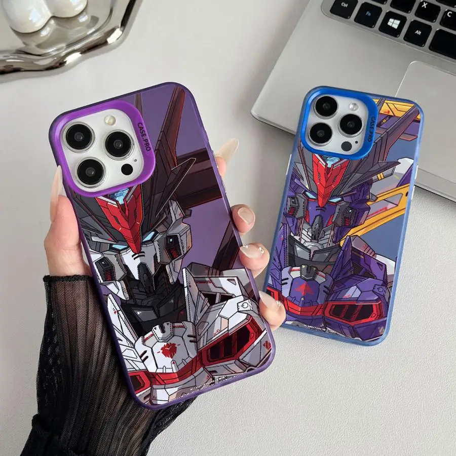 G-Gundam Robot Cover Phone Case for Vivo Y15S Y16 Y17S Y21 Y22S Y27 Y30i Y50 Y91 Y93 V23E V25 V27E V29 Soft Shell