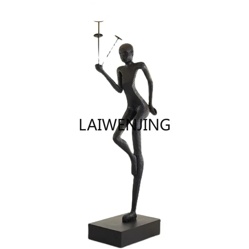 MJY creative humanoid floor ornament sales department hotel shopping mall abstract figure sculpture