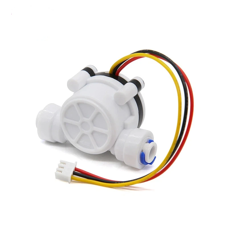 2-point PE Pipe Water Flow Meter Quick-connect Water Flow Sensor Water Dispenser Flow Meter S402B Sensor