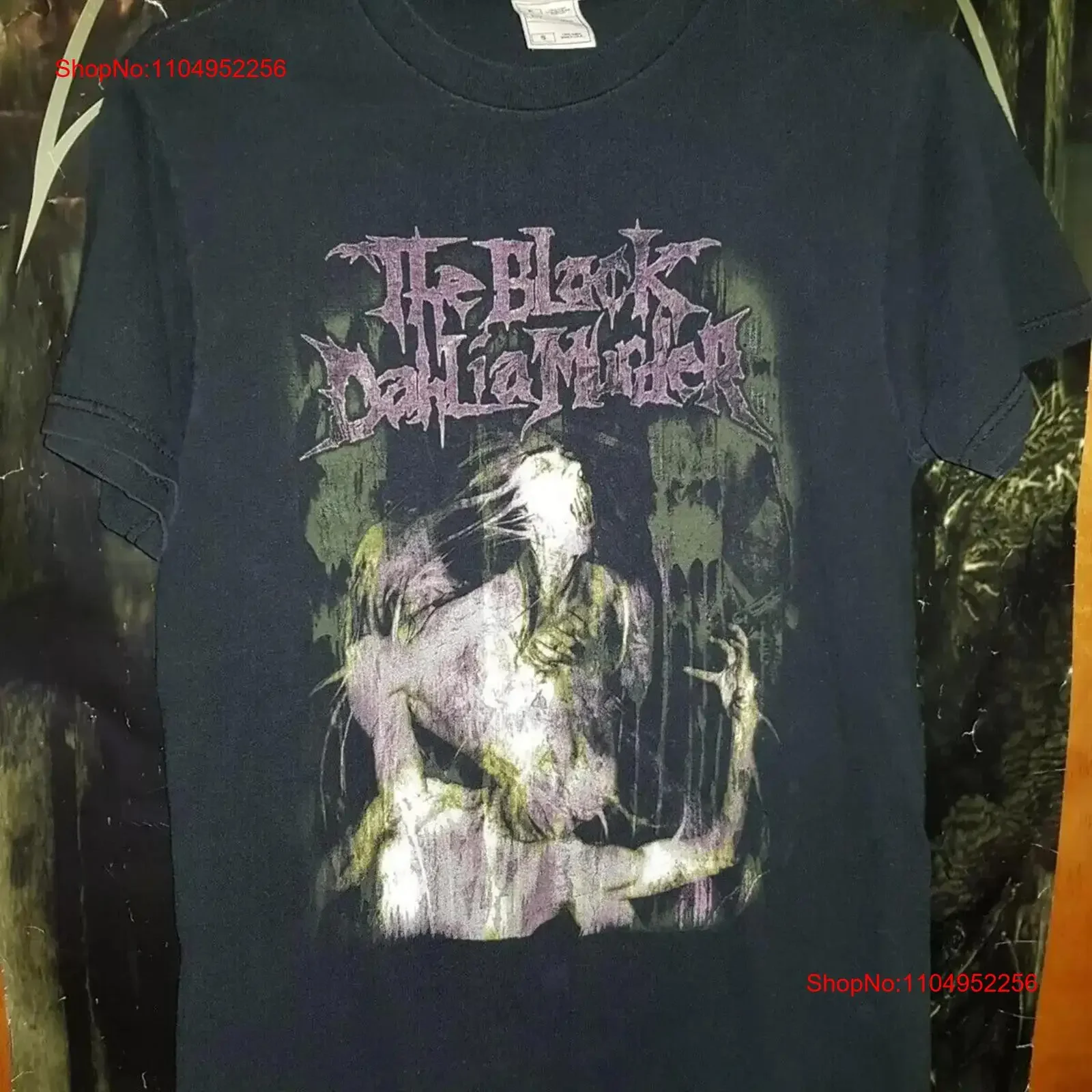 Футболка Black Dahlia Murder Elder Misanthropy Rare NH15885 винтажная стираная модная растянутая слегка мягкая футболка с рисунком унисекс