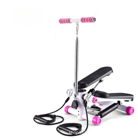 Indoor Sports Multi-function Stepper Household Couple Small Hydraulic Silent Fitness Equipment With Tension Handrails
