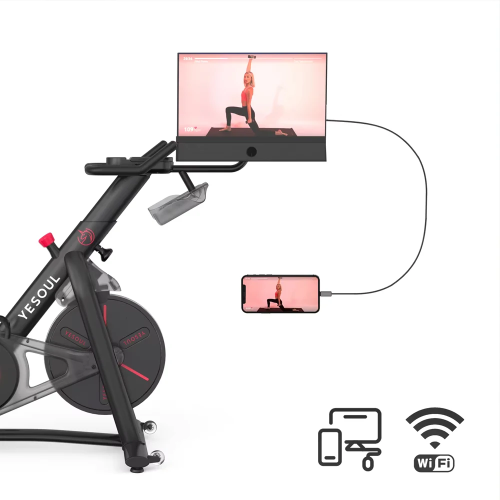 Home Commercial Smart Fit attrezzature sportive fisse Spinning Bike palestra Fitness Magnetic Spin Indoor cyclette con Display