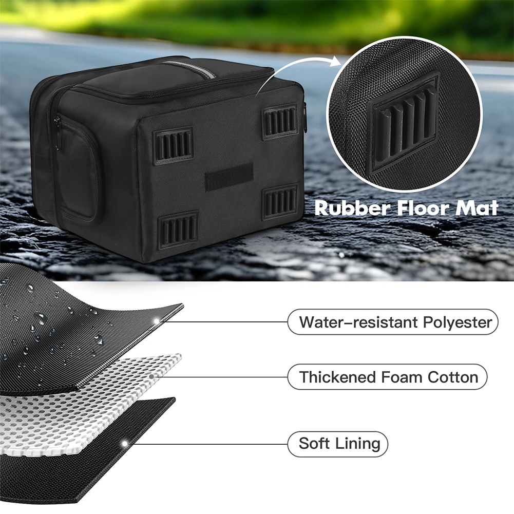 السفر حمل مقاوم للماء محطة الطاقة حقيبة للتخزين واقية حقيبة التخزين ل BLUETTI EB3A 268Wh LiFePO4 بطارية احتياطية #5