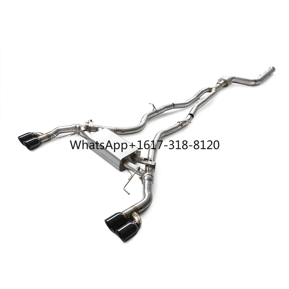 

Подходит для B M --W X3/X4 M40i G01 3,0T выпускной клапан из нержавеющей стали с глушителем OPF Escape автомобиля