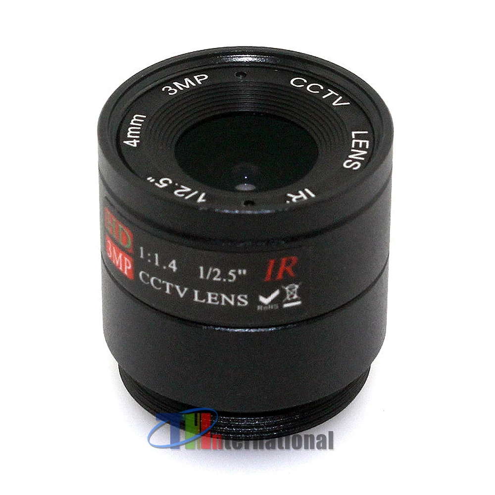 HD 3MP 4mm 6mm 8mm CS Lens Suitable for Both 1/2.5\