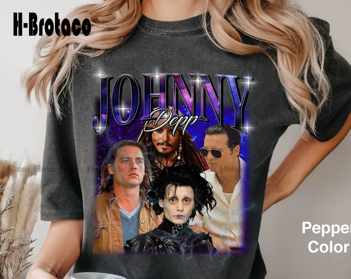 Retro Johnny Depp Shirt, Pirate  Shirt,  Johnny Depp Rottenborn Lawyer, Johnny Depp Merch T-Shirt