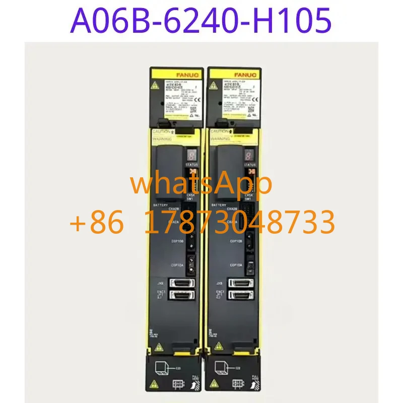 

Second hand drive A06B-6240-H105 functional test OK