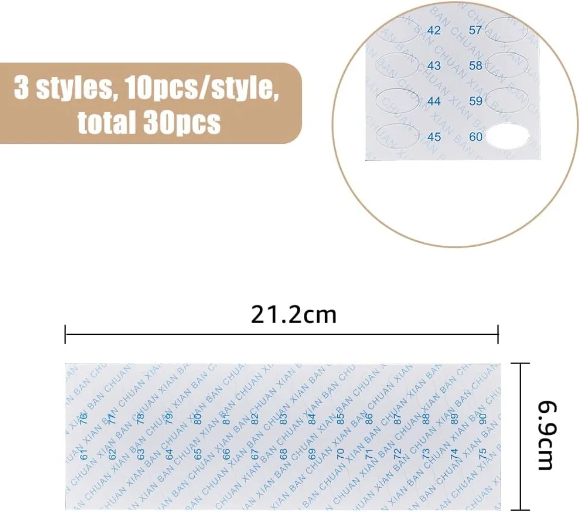 30Pcs 30 Positions Embroidery Thread Paper Organizer Cross Stitch Thread Holder Storage Tool Thread Organiser Cards for Cotton