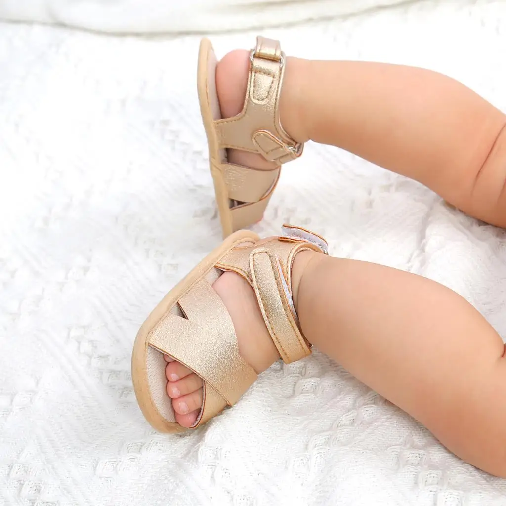 Summer Roman Baby Sandals Toddler Infant Kids Baby Girls Summer Princess Shoes Open Toe Sandals Baby Prewalker