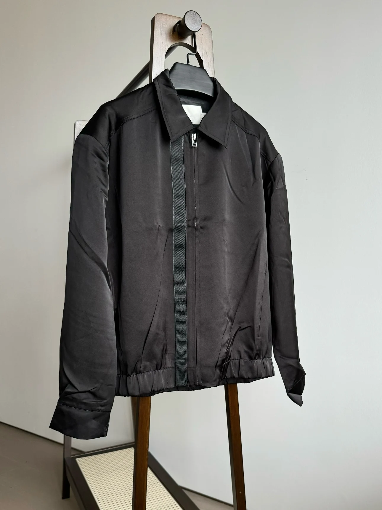 

Cleanfit Men's Jaet ort Wide Boxy Design Youthful Trendy American Sle Advanced Feeling Cool Haome Top