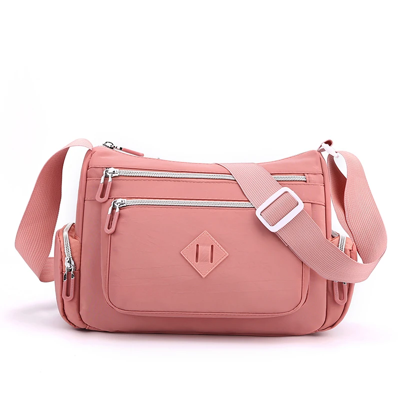 

Fashion Women Shoulder Bag Nylon Female messenger Bag Purse Girl Travel Crossbody Bags Ladies Handbags Simple Mummy Bag