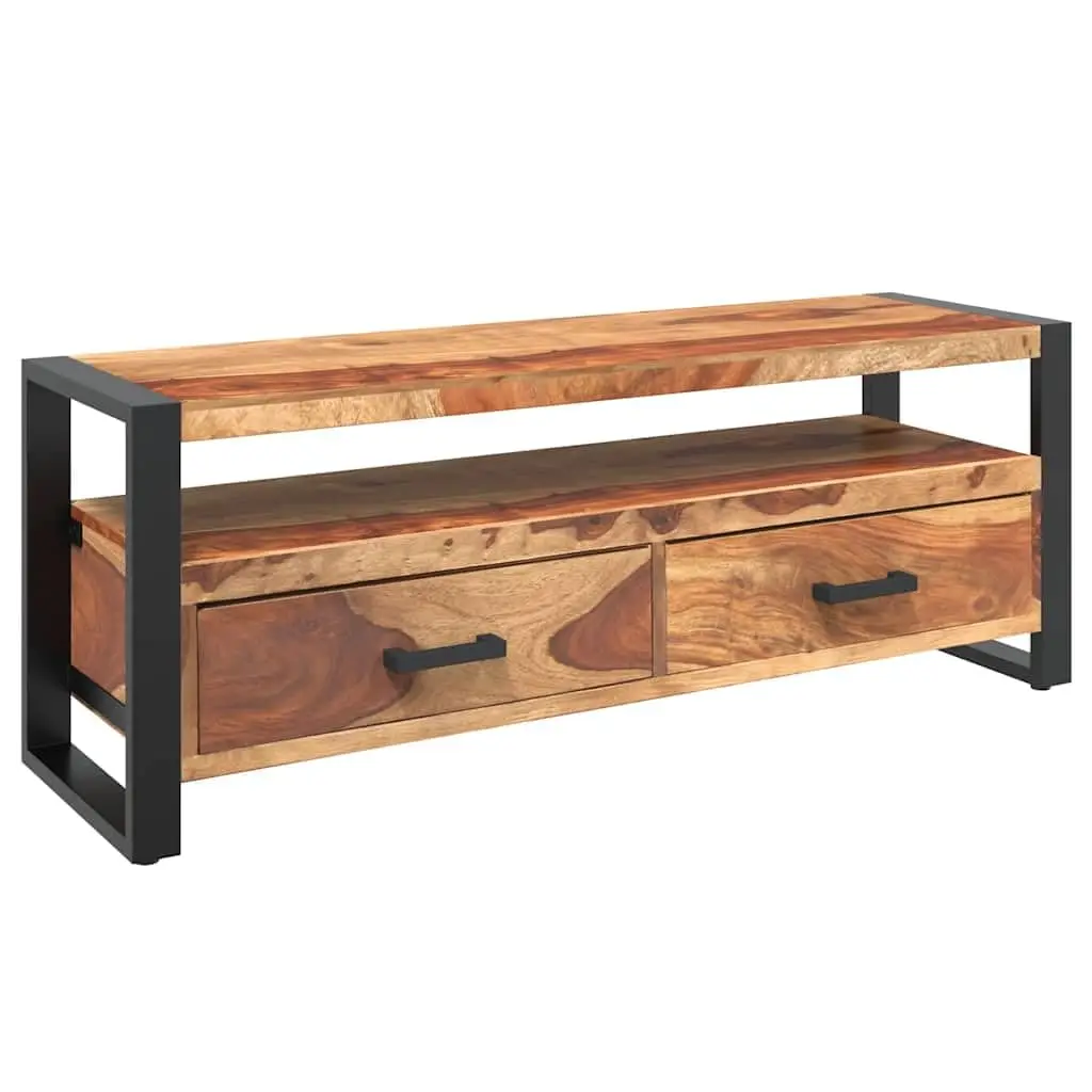 Solid Wood Acacia TV Stand 47.2