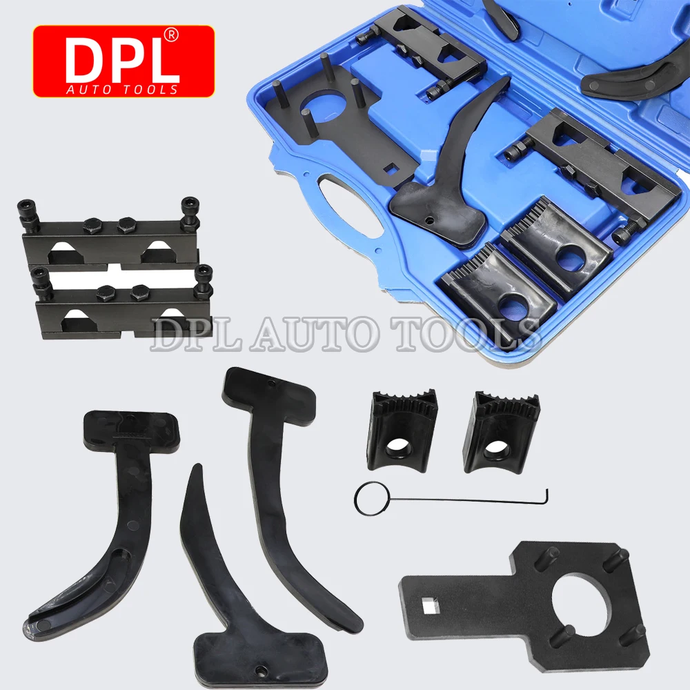 Camshaft Phaser Timing Chain Tool Crankshaft Pulley Wrench for VW Jeep Chrysler Dodge 3.6L Pentastar Engine