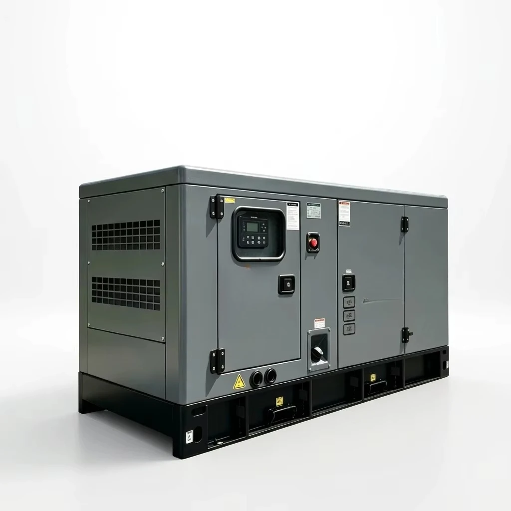 Natural Gas Open‑Frame Generator Set Water‑Cooled Genset For Municipal Waste Treatment Plant Power Generation