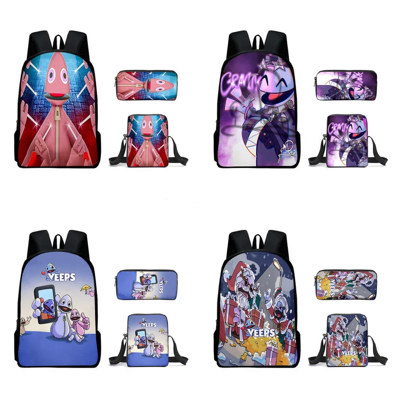

Yeeps Hide And Seek Backpack Yeeps Hide And Seek Student Luchbag Pen Bags Crossbody Bag Yeeps Hide And Seek Pencil Case