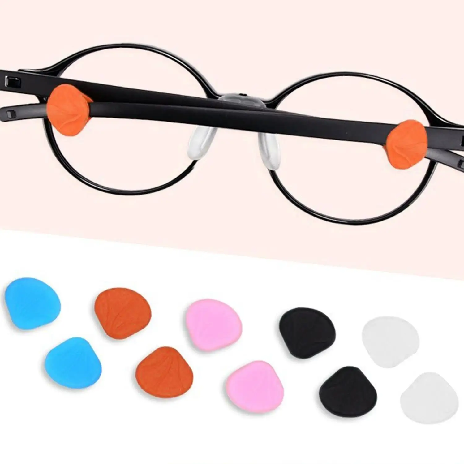 Antislip oorhaak Lenzenvloeistof Brillenaccessoires Bril Siliconen grip Tempeltiphouder Spektakel Brillengreep